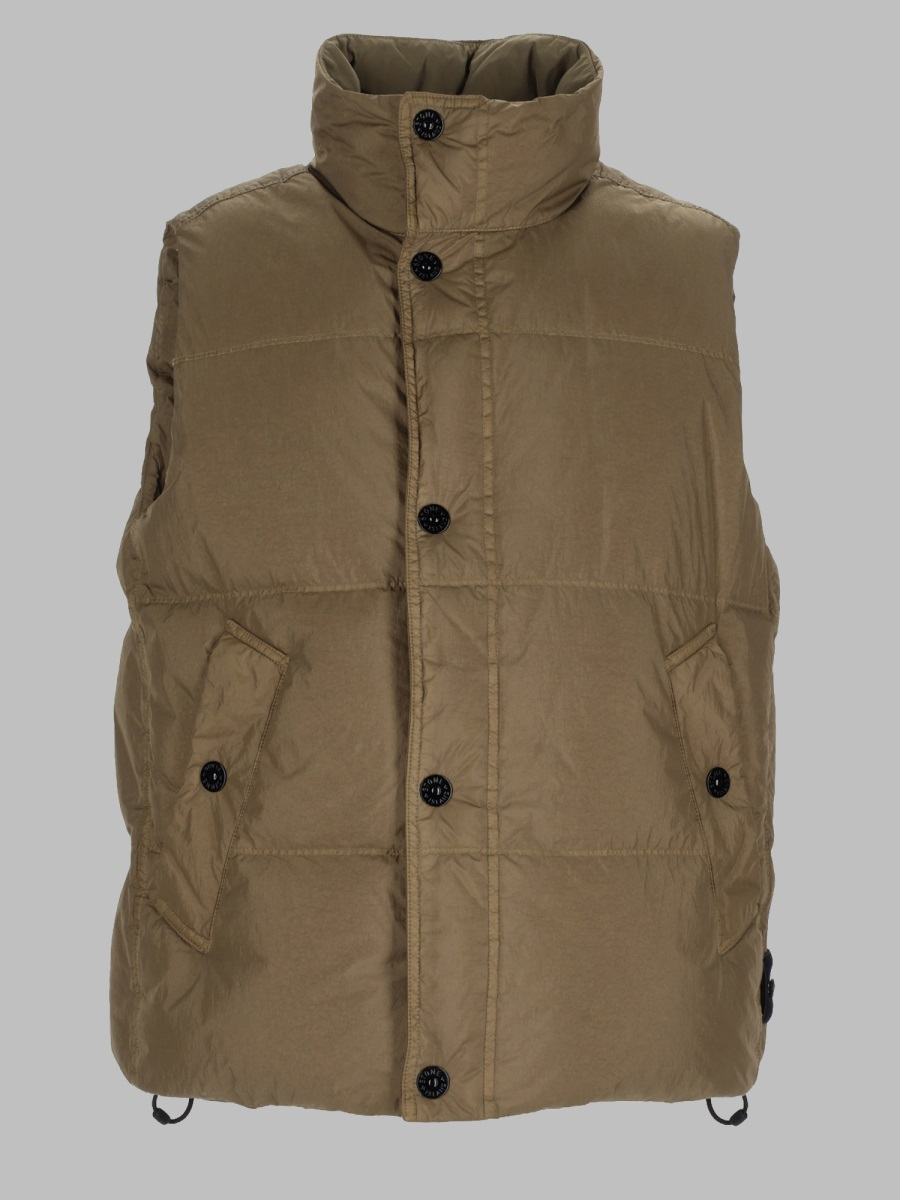 [Stone Island] Down Vest FW26 L2S15G100010_S0A23V005G