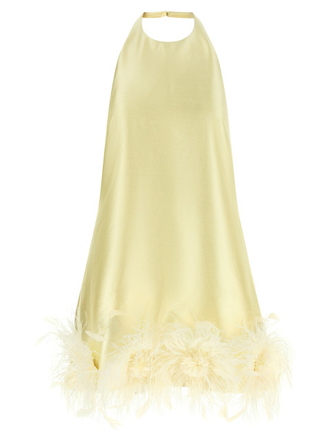 [SELF PORTRAIT] Sleeveless dress FW26 AW26002SYYELLOW