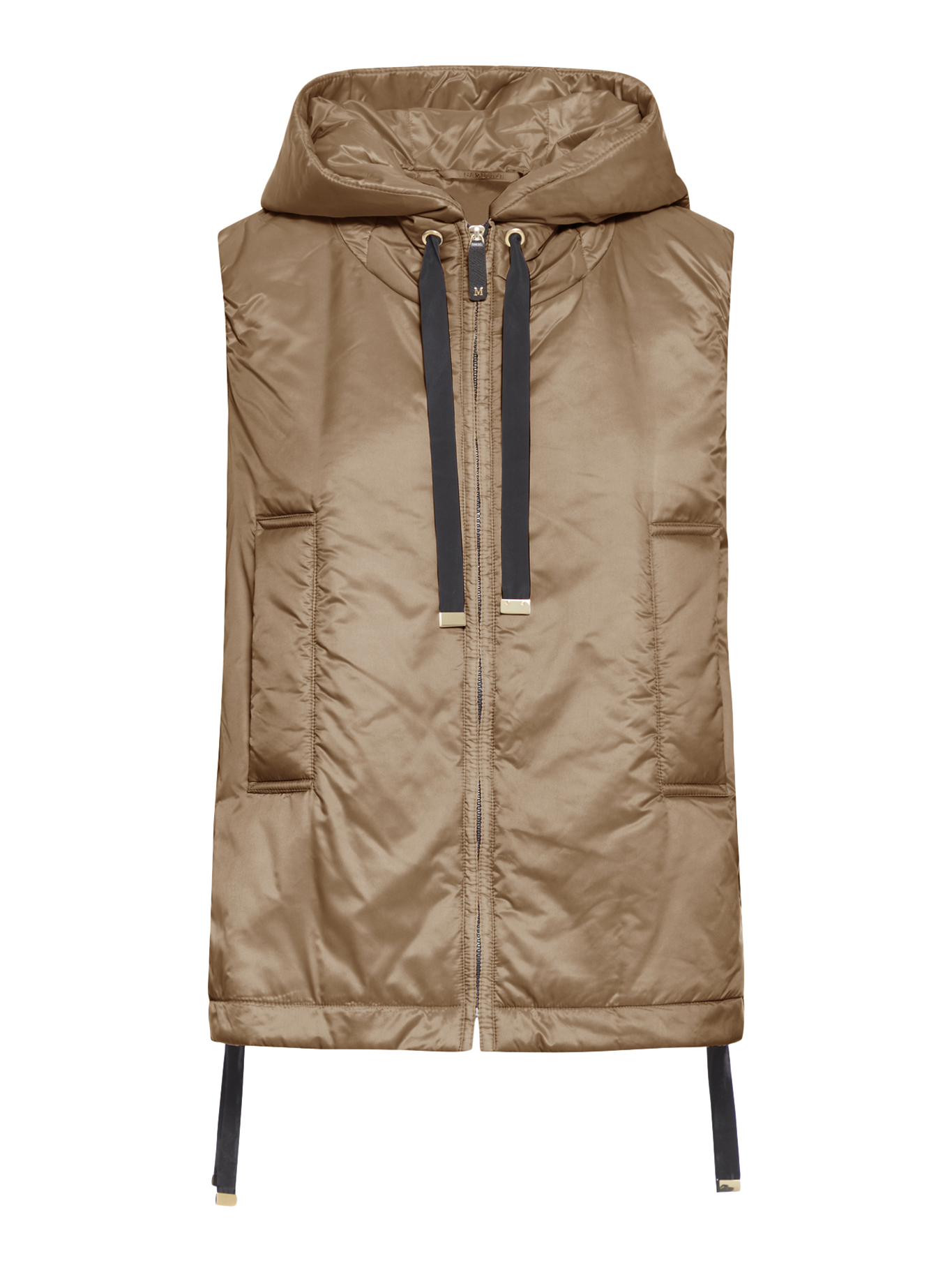 [MAX MARA THE CUBE] Down Vest FW26 2619291044600075 MARRONE BEIGE