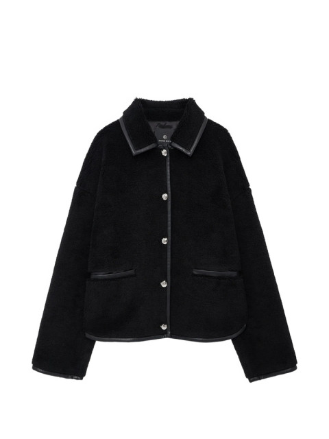 [Anine Bing] Jacket FW26 A-01-12771  BLK26