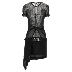 [The Attico] Short sleeve dress FW26 261WCA00516MIX123AA100