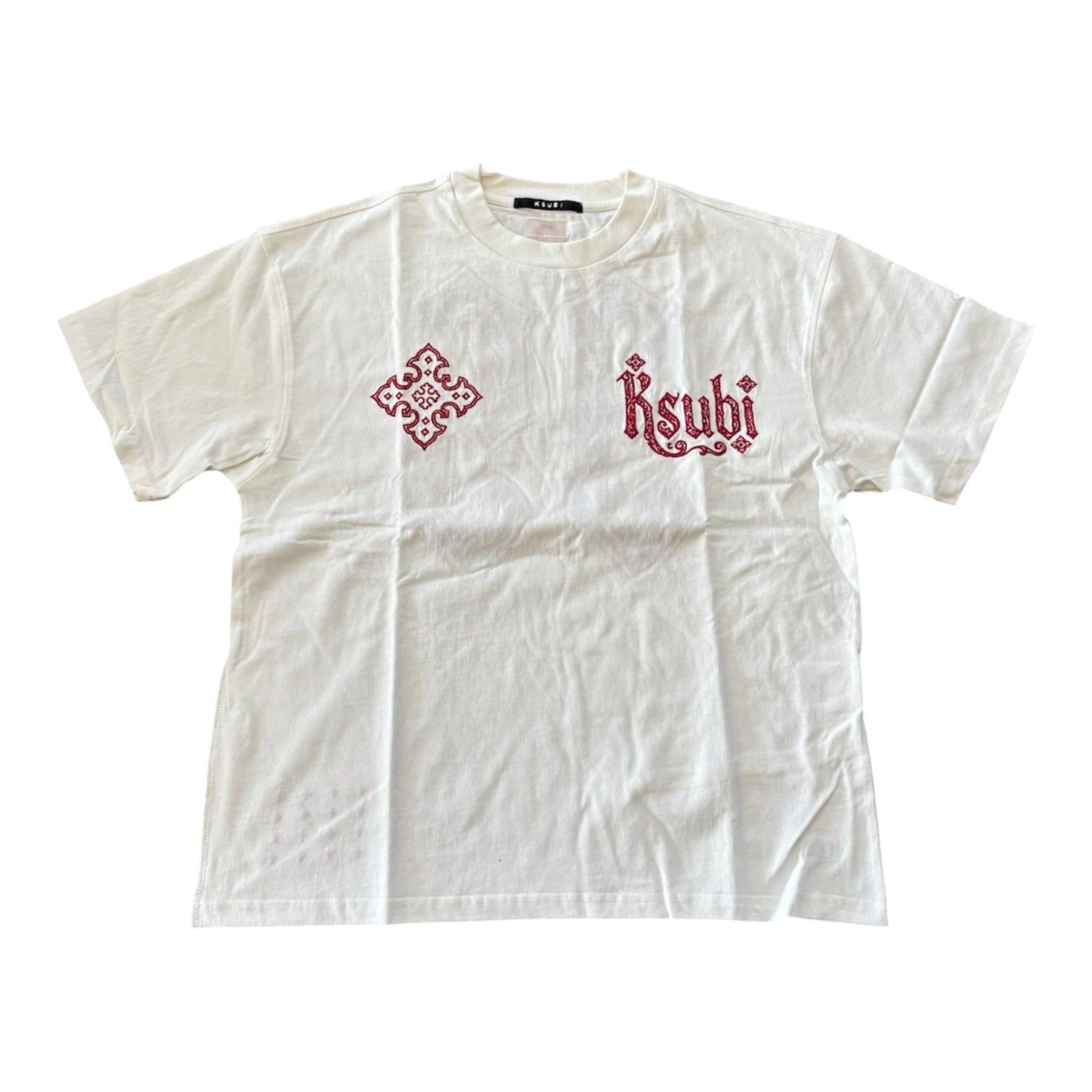 [KSUBI] T-shirts Short Sleeve FW26 MPF26TE003-WHT