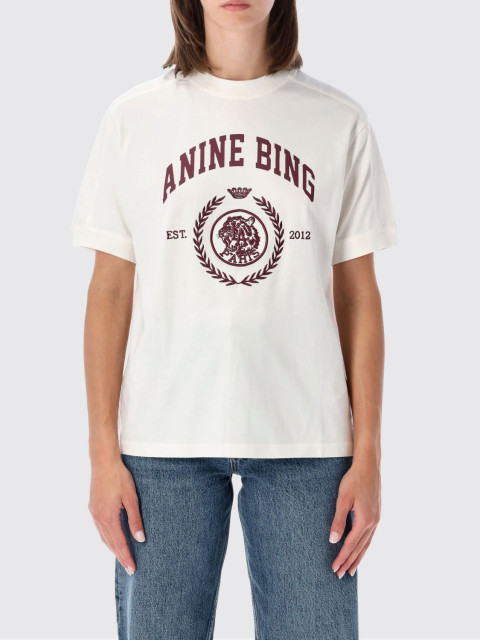 [Anine Bing] T-shirts Short Sleeve FW26 A0812695 A3