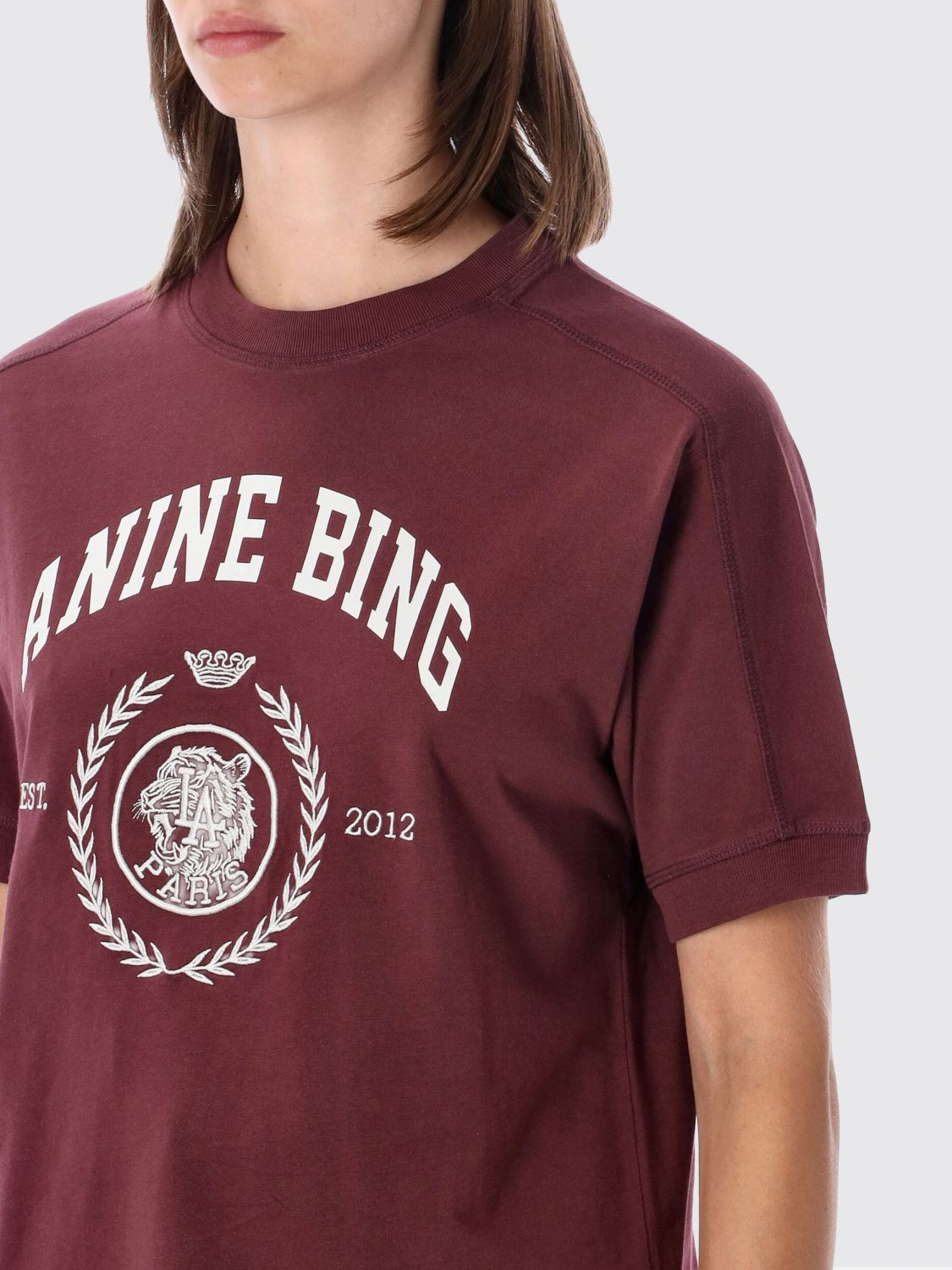 [Anine Bing] T-shirts Short Sleeve FW26 A0812695 28