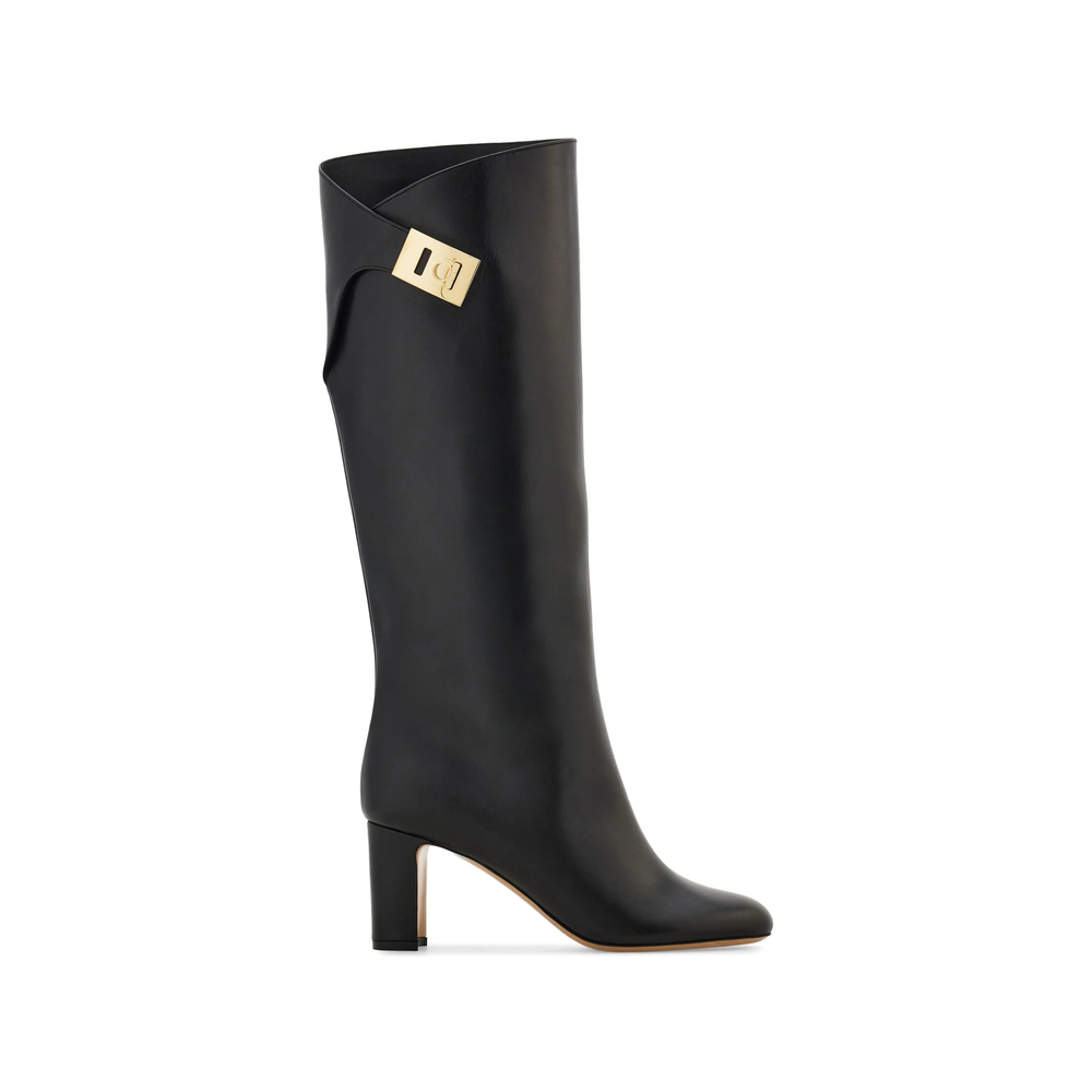 [Ferragamo] Long Boots FW26 01K373 0784996 1C NERO