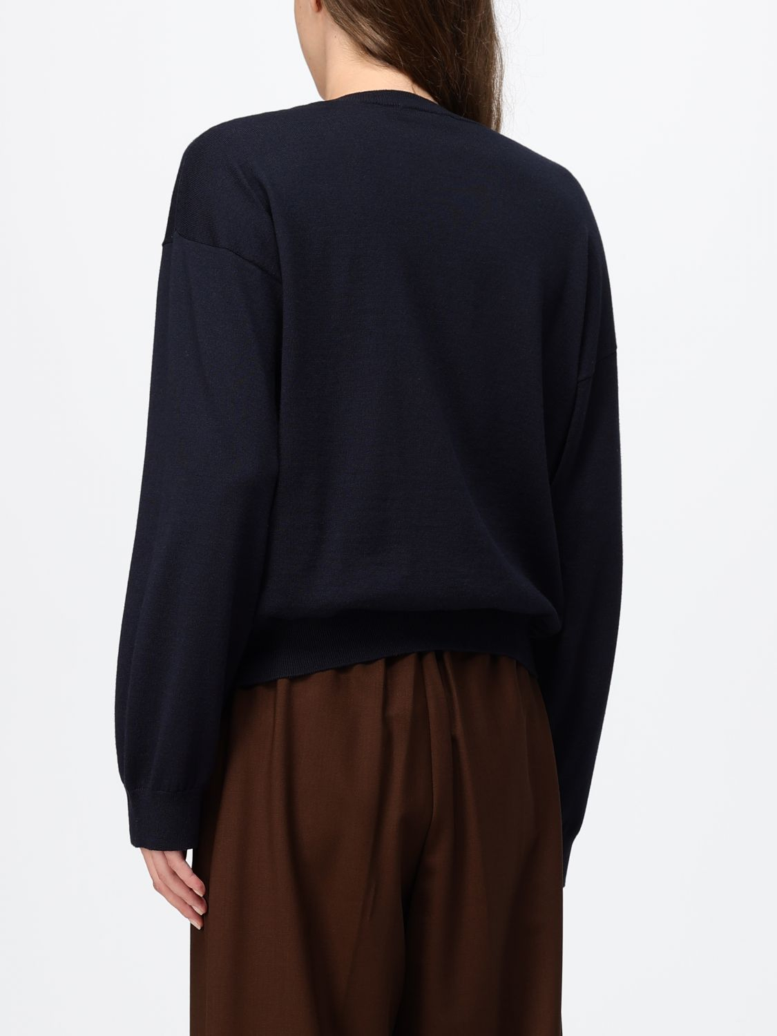 [Fabiana Filippi] Knitwear FW26 MAD216F035L930 BLU NOTTE