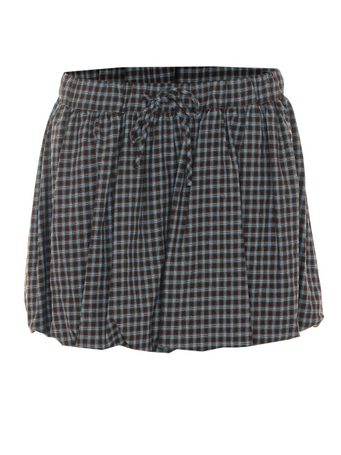 [Eleh] Mini skirt FW26 0181MARRONE