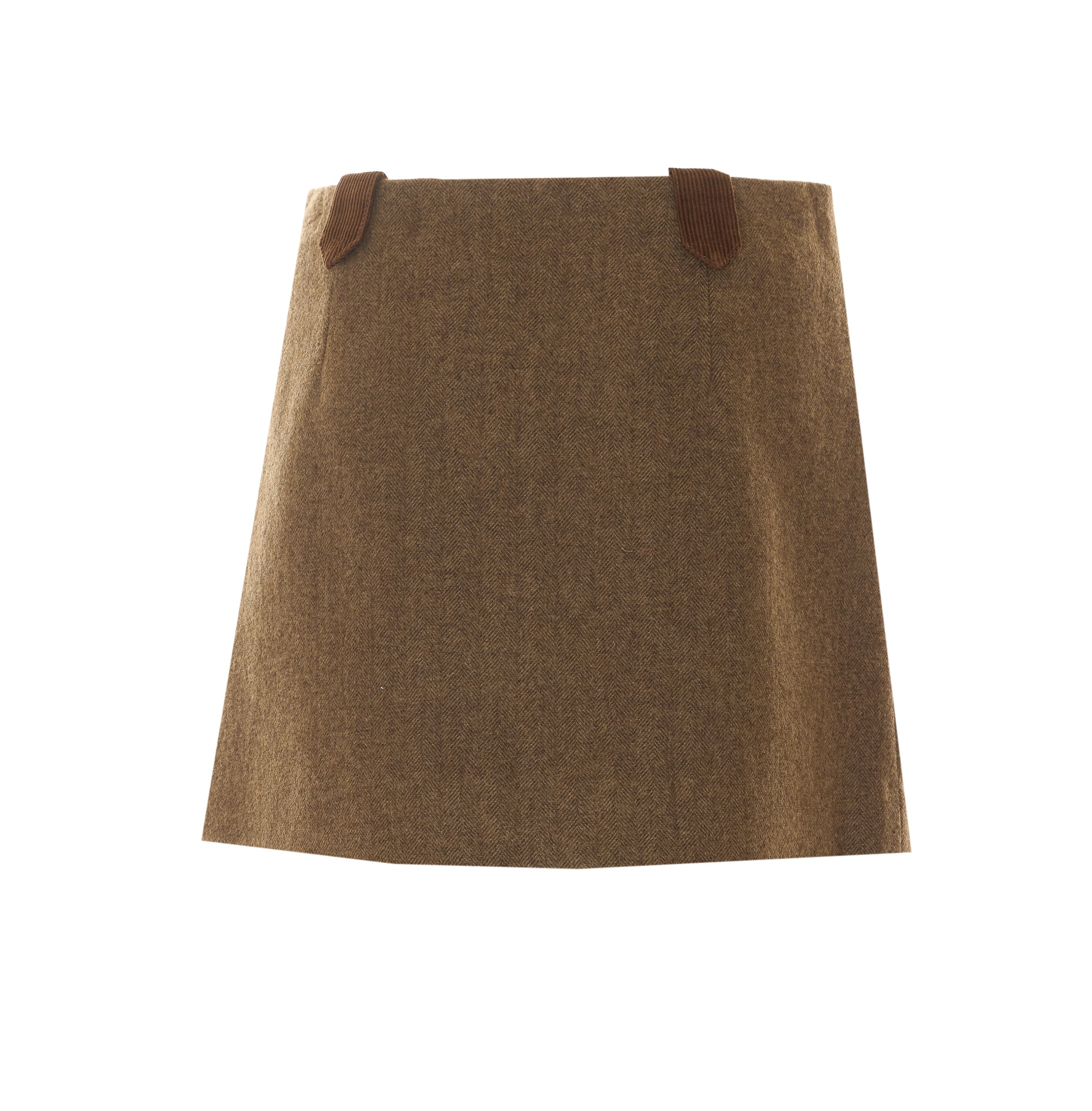 [Eleh] Mini skirt FW26 0015MARRONE