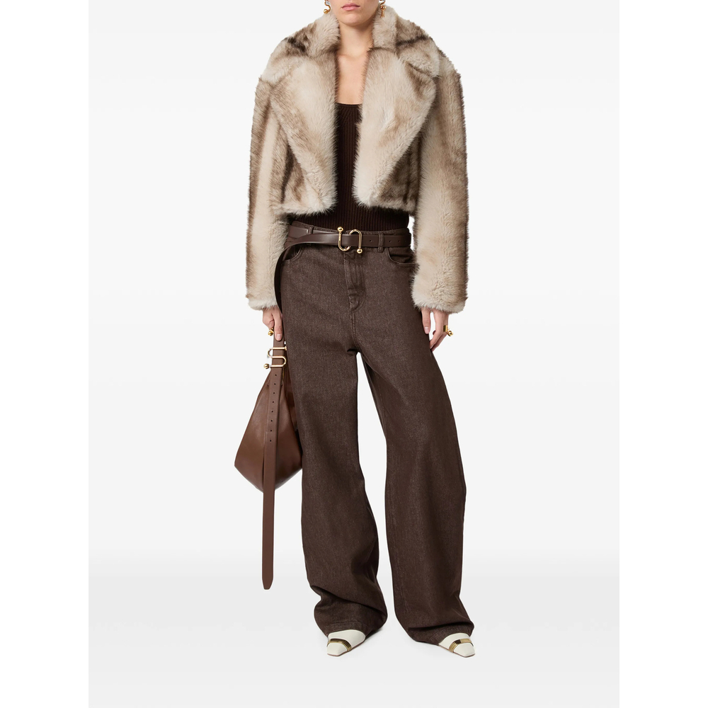 [SPORTMAX] Fur Jacket FW26 SPXQUANTUM 265F 002