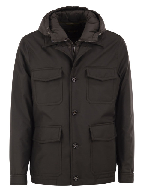 [Moorer] Jacket FW26 MOUGI101197TEPAT72 U0232