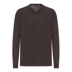 [Zanone] Knitwear SS26 810133Z0290N1158 BROWN