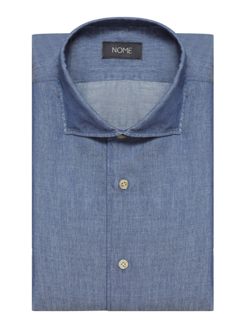 [NOME M] Shirts Long Sleeve SS26 LIGHTDENIMSTONE164SRDARK DENIM