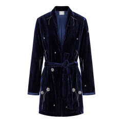 [Forte Forte] Slip gown FW26 15045F50A5027 NIGHT