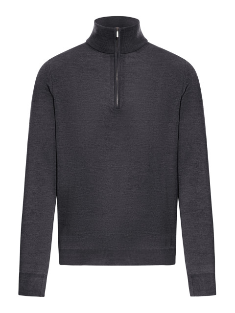 [Zanone] Knitwear SS26 810135Z0290N7027 ANTHRACITE