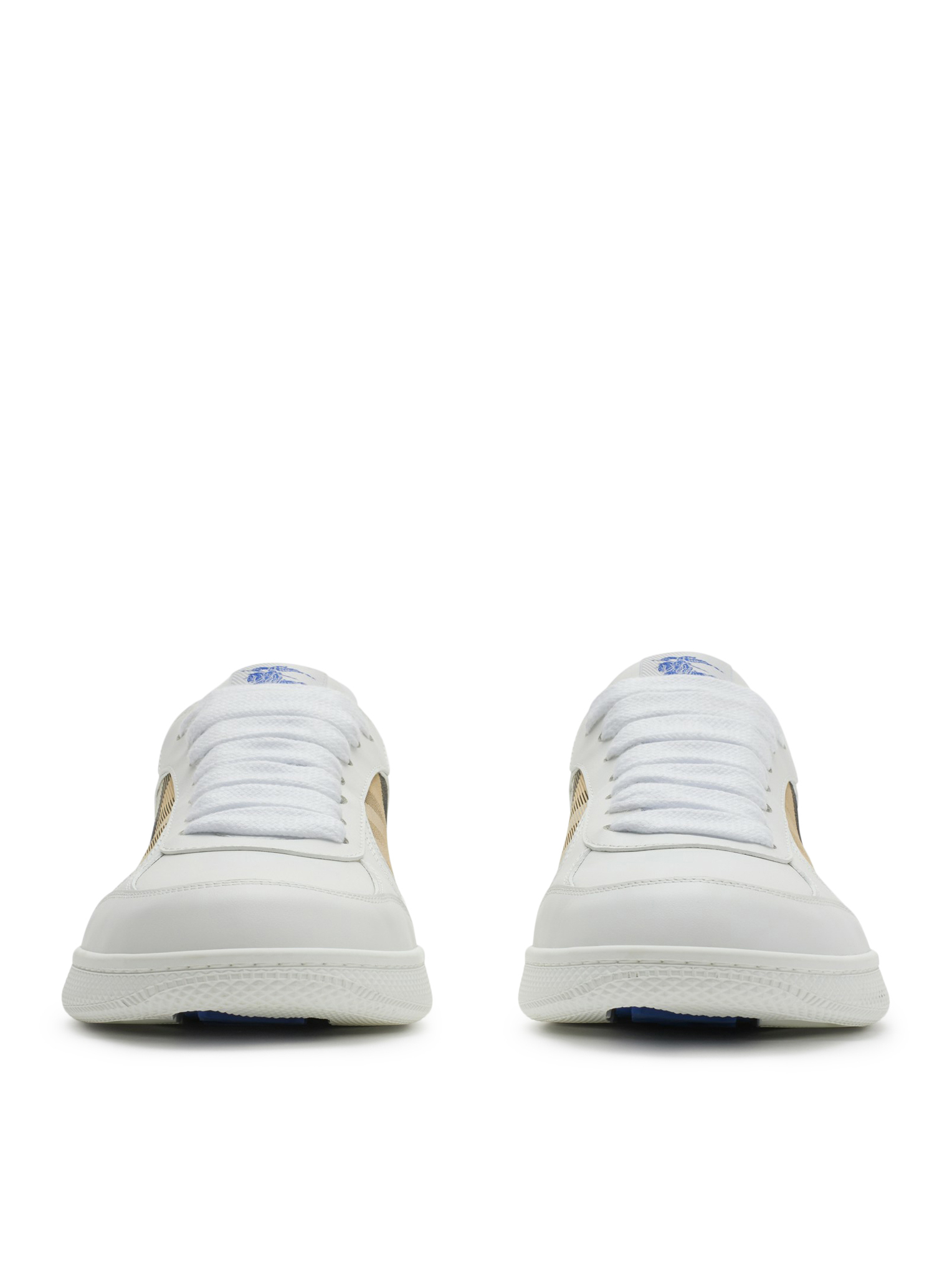 [Burberry] Sneakers FW26 8108649A1464 WHITE SAND IP CHK