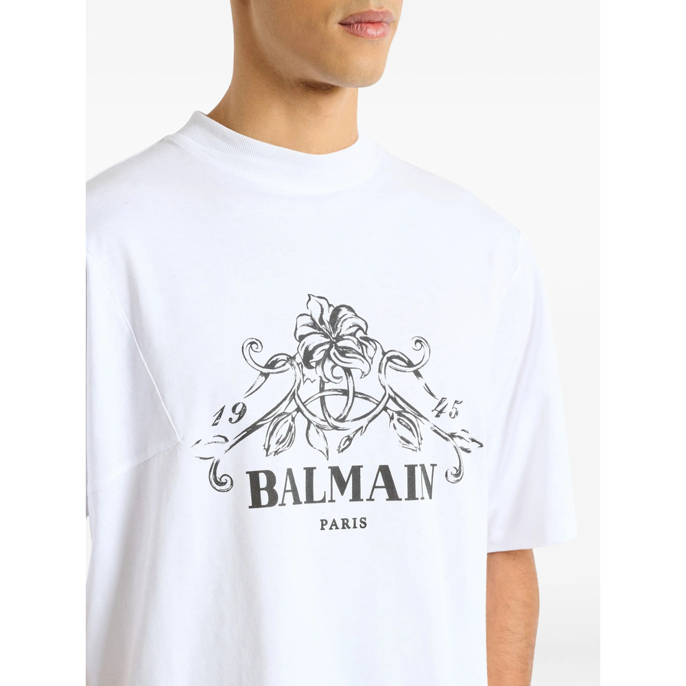 [Balmain] T-shirts Short Sleeve FW26 HH1EG275 BD65 GAB