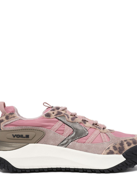 [VOILE BLANCHE] Sneakers FW26 2019698090M01-SUEDENYLONLEO