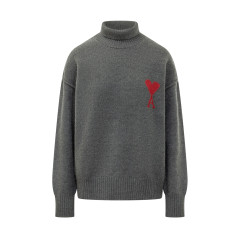 [AMI ALEXANDRE MATTIUSSI] Knitwear FW26 UKS839018. 084