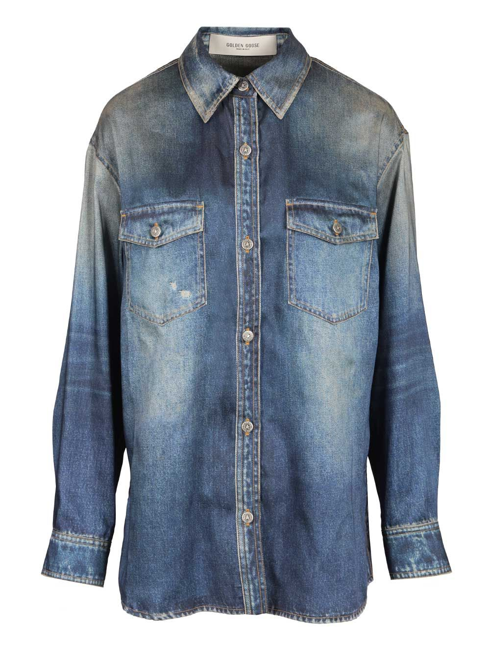 [GOLDEN GOOSE DELUXE BRAND] Shirts Long Sleeve SS26 GWP02525.P00240650100
