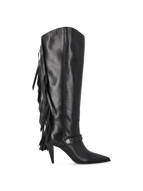 [PINKO] Long Boots FW26 SD0589P003Z99-BLACK