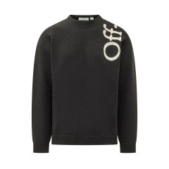 [Off-White] Knitwear FW26 44MHE213F26K00 1001