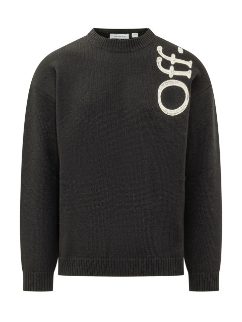 [Off-White] Knitwear FW26 44MHE213F26K00 1001
