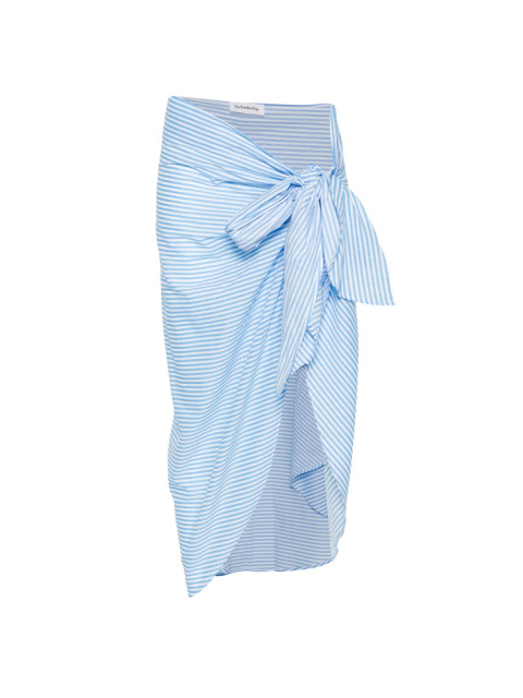 [THE FRANKIE SHOP] Long skirt FW26 THIRA WRAP  BLUWH