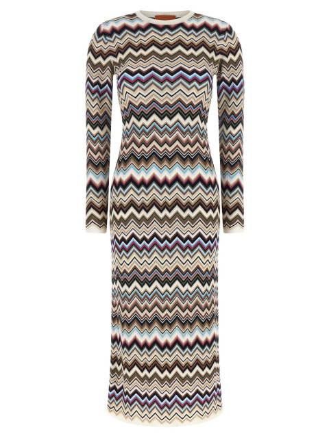 [MISSONI] Dress FW26 DS26WG28BK01KOSMSPL