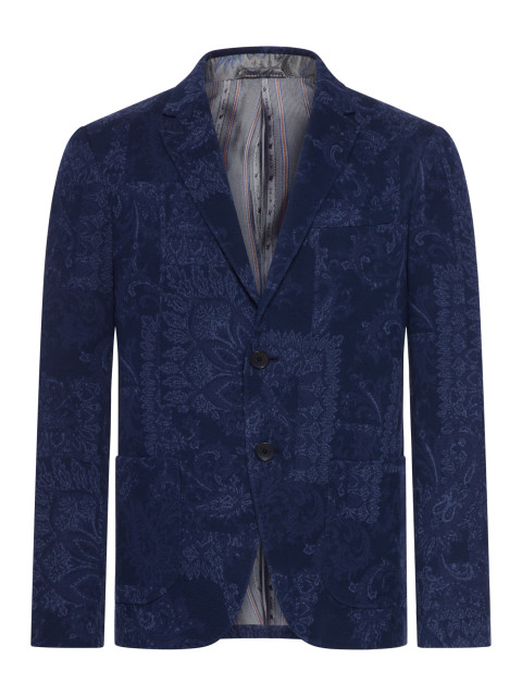 [Etro] Blazer SS26 MRCB000599JJ511S9883S9883 BLUE