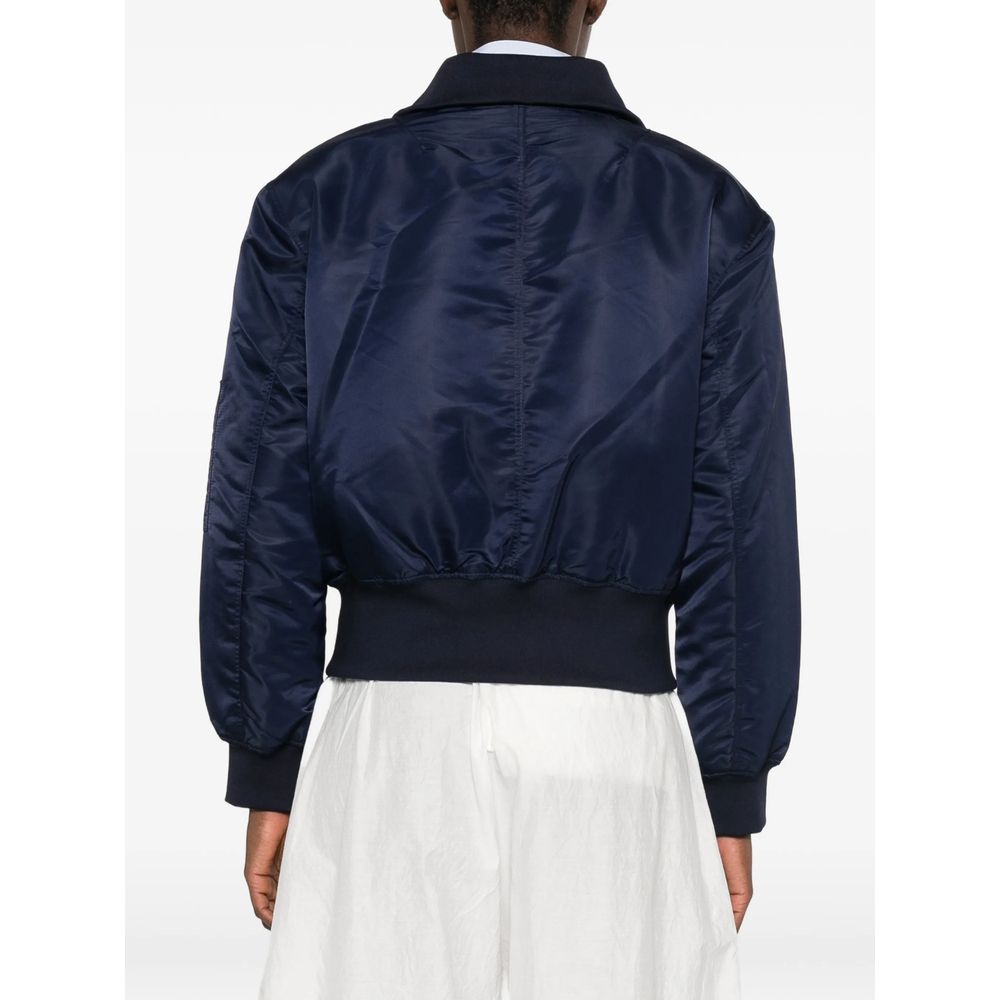 [THE FRANKIE SHOP] Bomber jacket FW26 STORM  NAVY