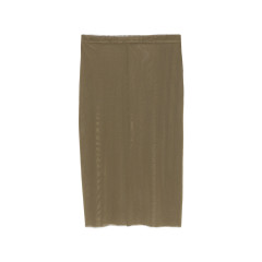 [THE FRANKIE SHOP] Midi skirt FW26 SUVA SHEER  KHAKI