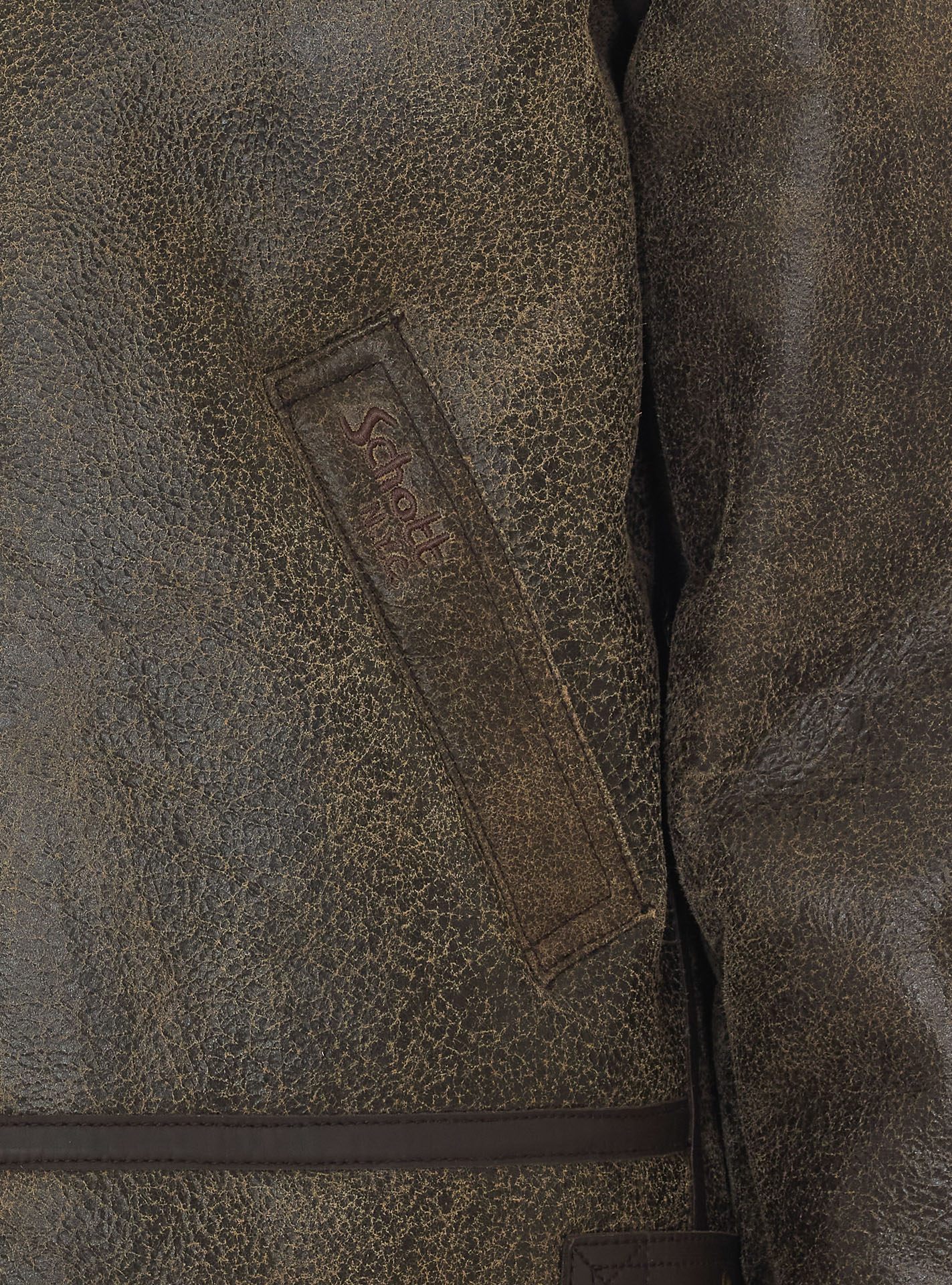 [SCHOTT N.Y.C.] Mouton jacket FW26 LC1259BROWN