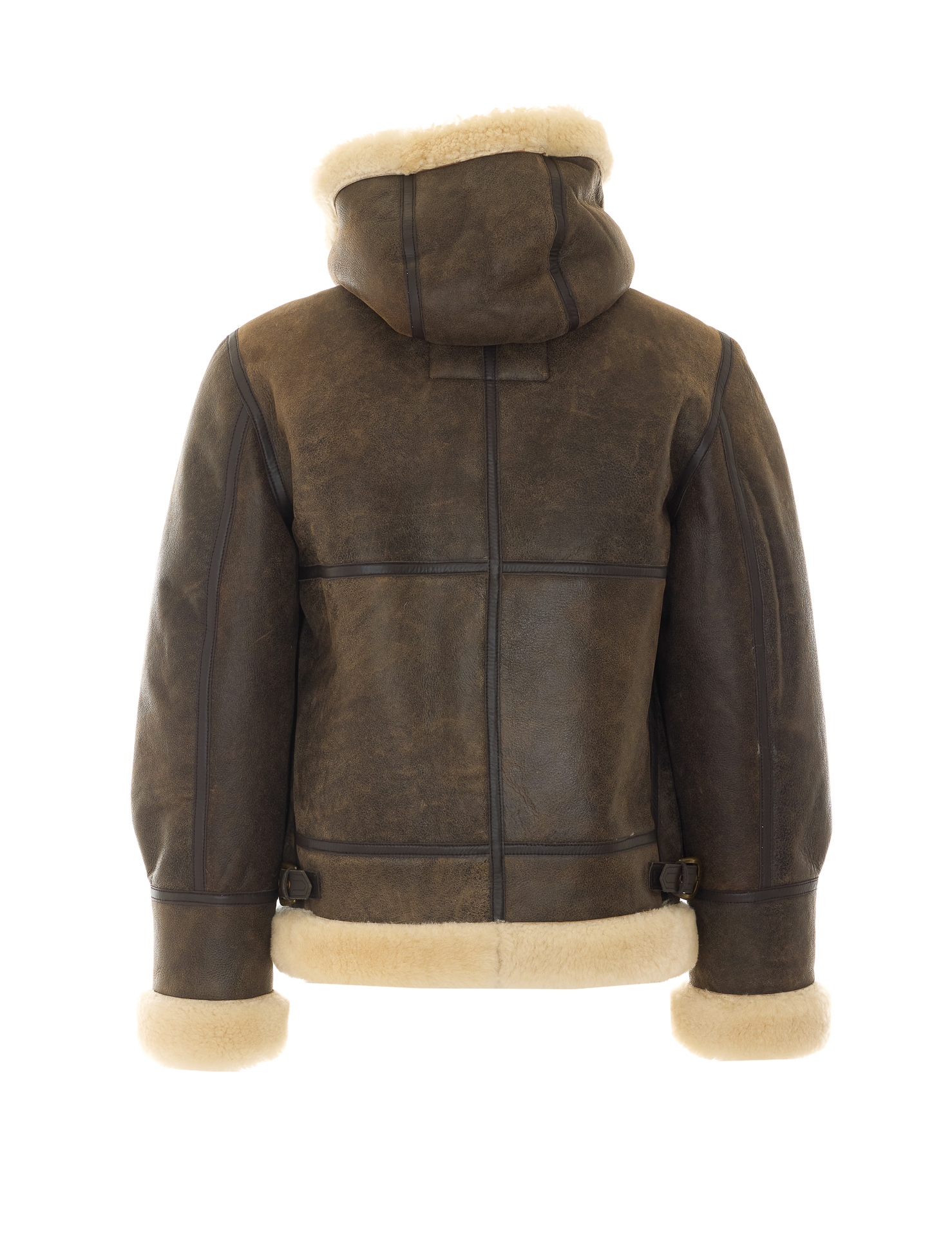 [SCHOTT N.Y.C.] Mouton jacket FW26 LC1259HBROWN
