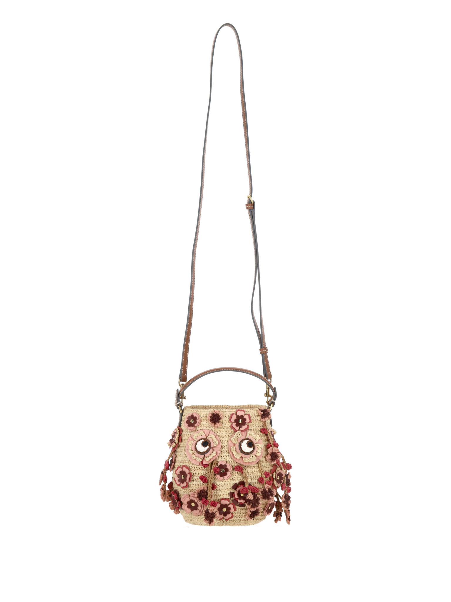 [Anya Hindmarch] Cross body bag FW26 206884NATURAL/PINK