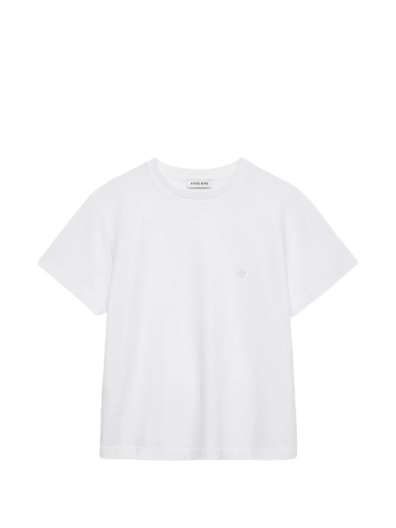 [Anine Bing] T-shirts Short Sleeve FW26 A0812680WTI26WHITE