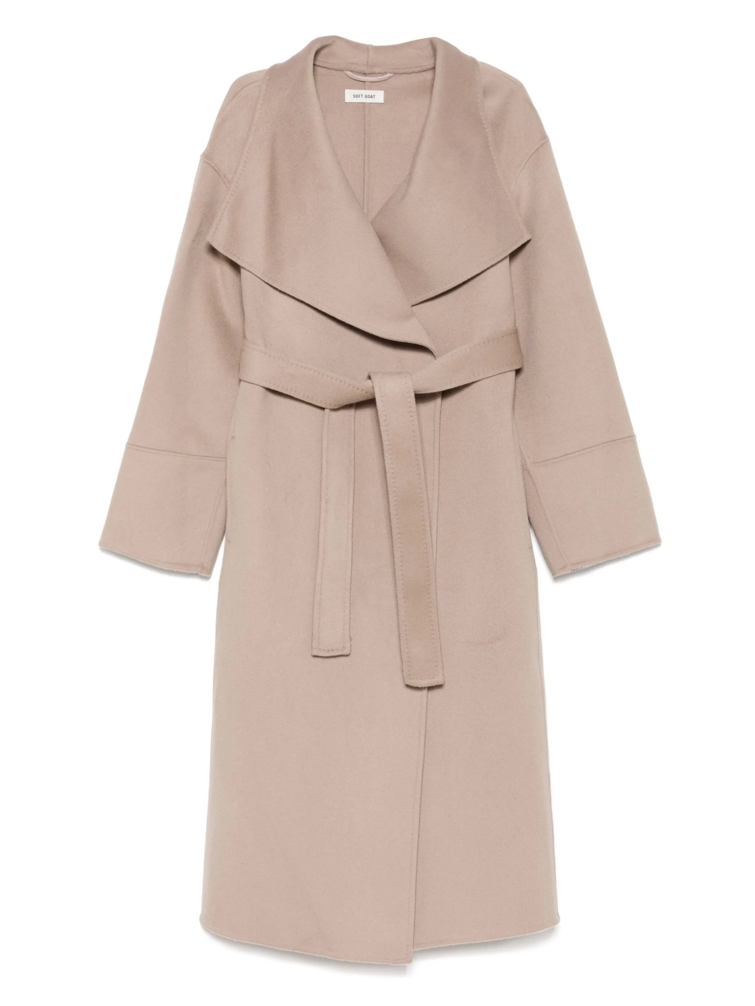 [SOFT GOAT] Coat FW26 FW25SFW1026DARK SAND