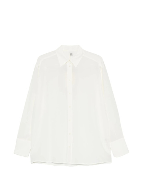 [TOTEME] Shirt FW26 263-WRT0891 FB0115-059 OFFWH