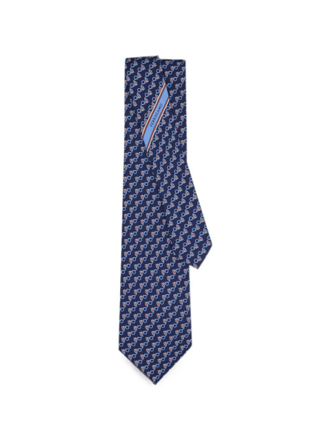 [Ferragamo] Tie FW26 351419 0794424 NAVY