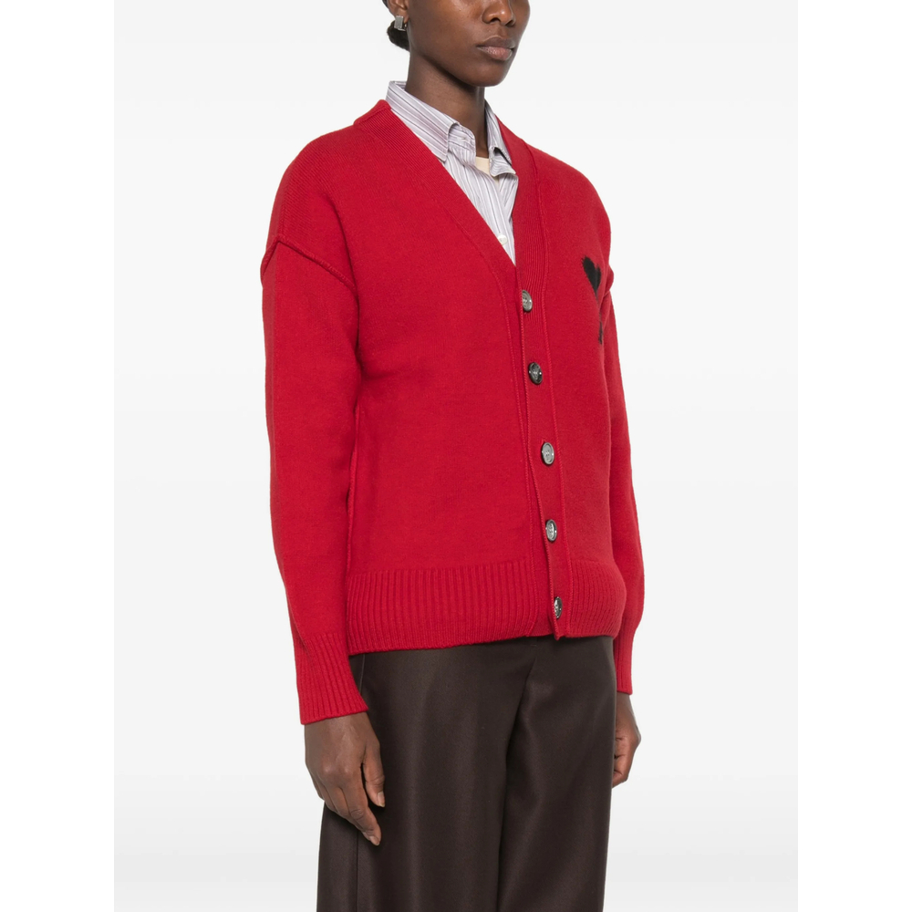 [Ami Paris] Cardigan FW26 UKC367.018  A252