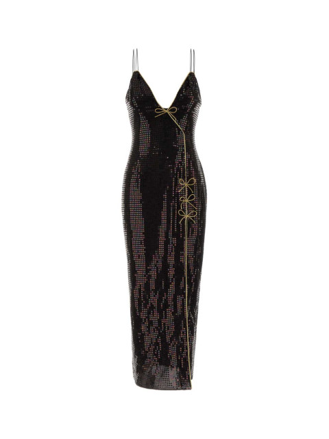 [Alessandra Rich] Long sleeve dress FW26 FABX4397F4879 0900