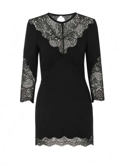 [The Attico] Long sleeve dress FW26 261WCA00517MIX123AA100