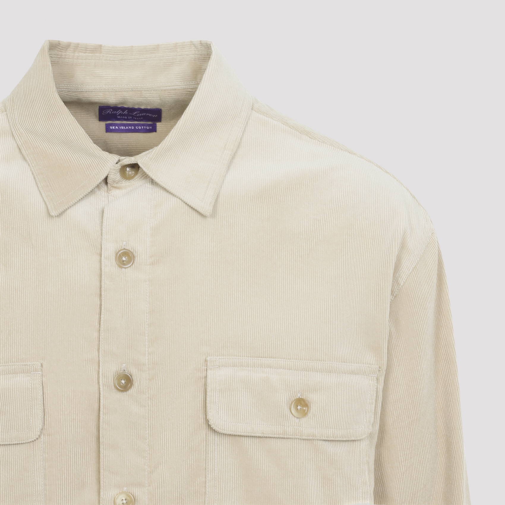 [RALPH LAUREN PURPLE LABEL] Shirts Long Sleeve FW26 790P17394001