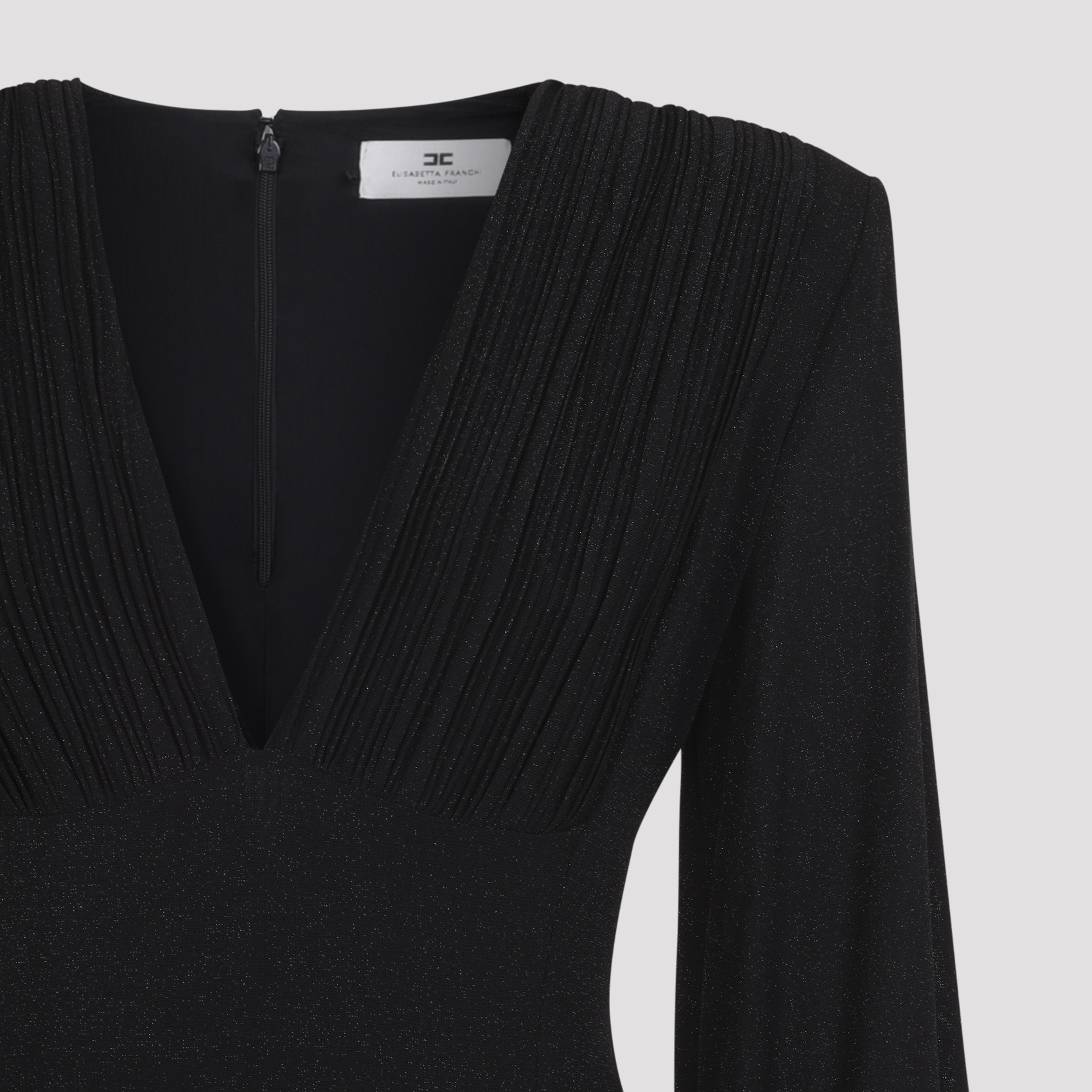 [ELISABETTA FRANCHI] Long sleeve dress FW26 ABR1566E2