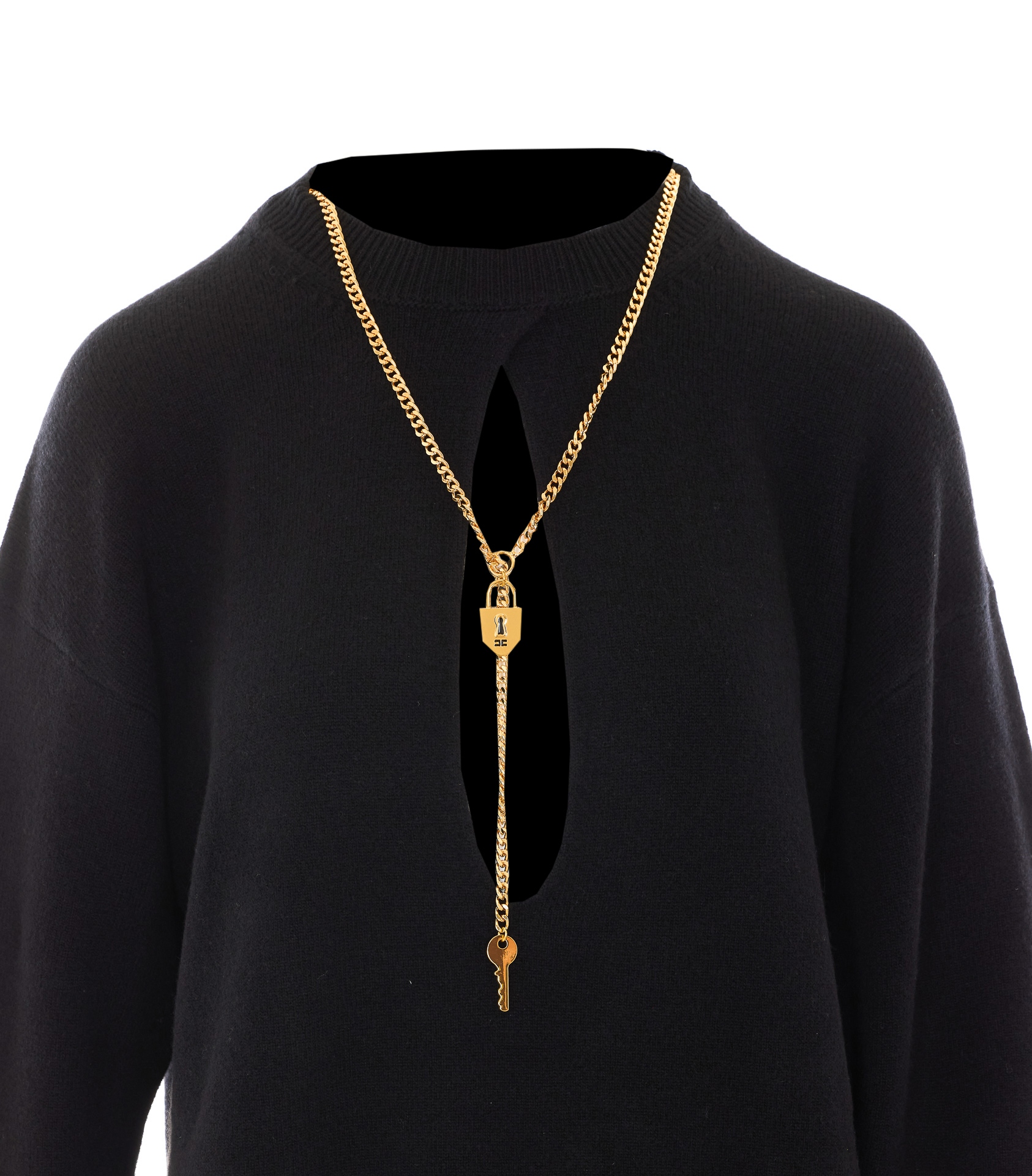 [ELISABETTA FRANCHI] Long sleeve dress FW26 AM23T66E2110