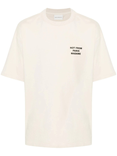 [DROLE DE MONSIEUR] T-shirts Short Sleeve FW26 PERMTS203CO002MT