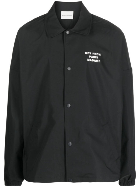 [DROLE DE MONSIEUR] Jacket FW26 PERMJT183PA014BL