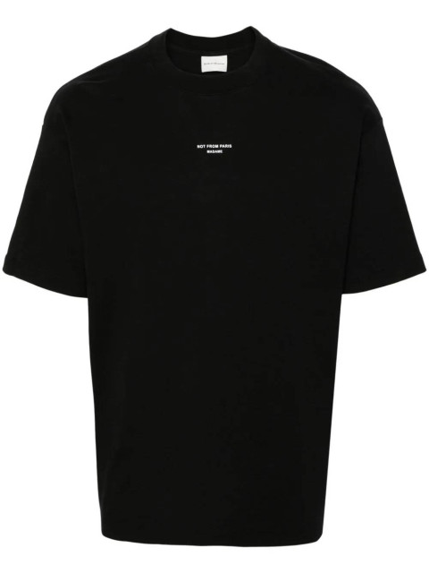 [DROLE DE MONSIEUR] T-shirts Short Sleeve FW26 PERMTS202CO002BL