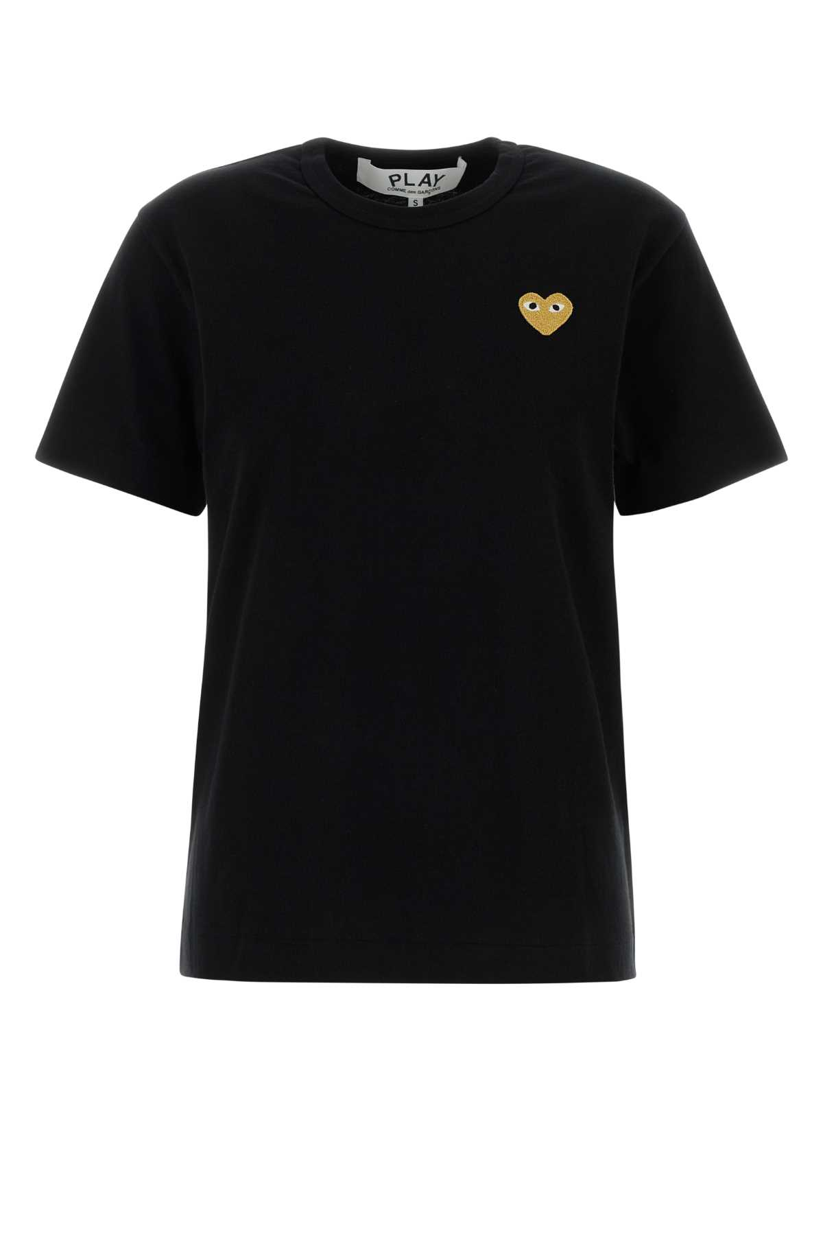 [COMME DES GARCONS PLAY] T-shirts Short Sleeve FW26 AXT216051 BLACK