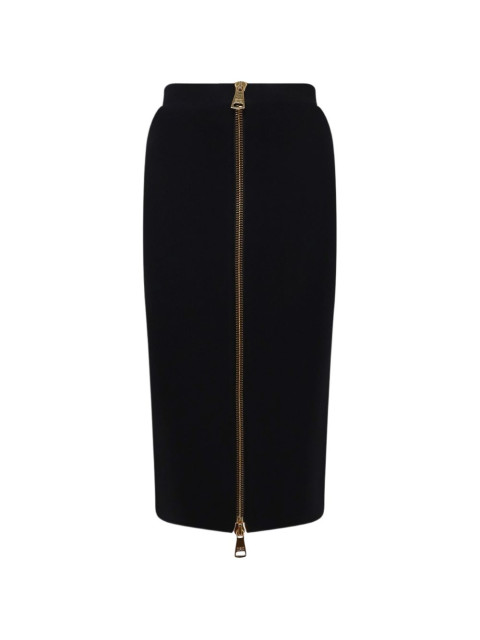 [ELISABETTA FRANCHI] Long skirt FW26 GK28B66E2110