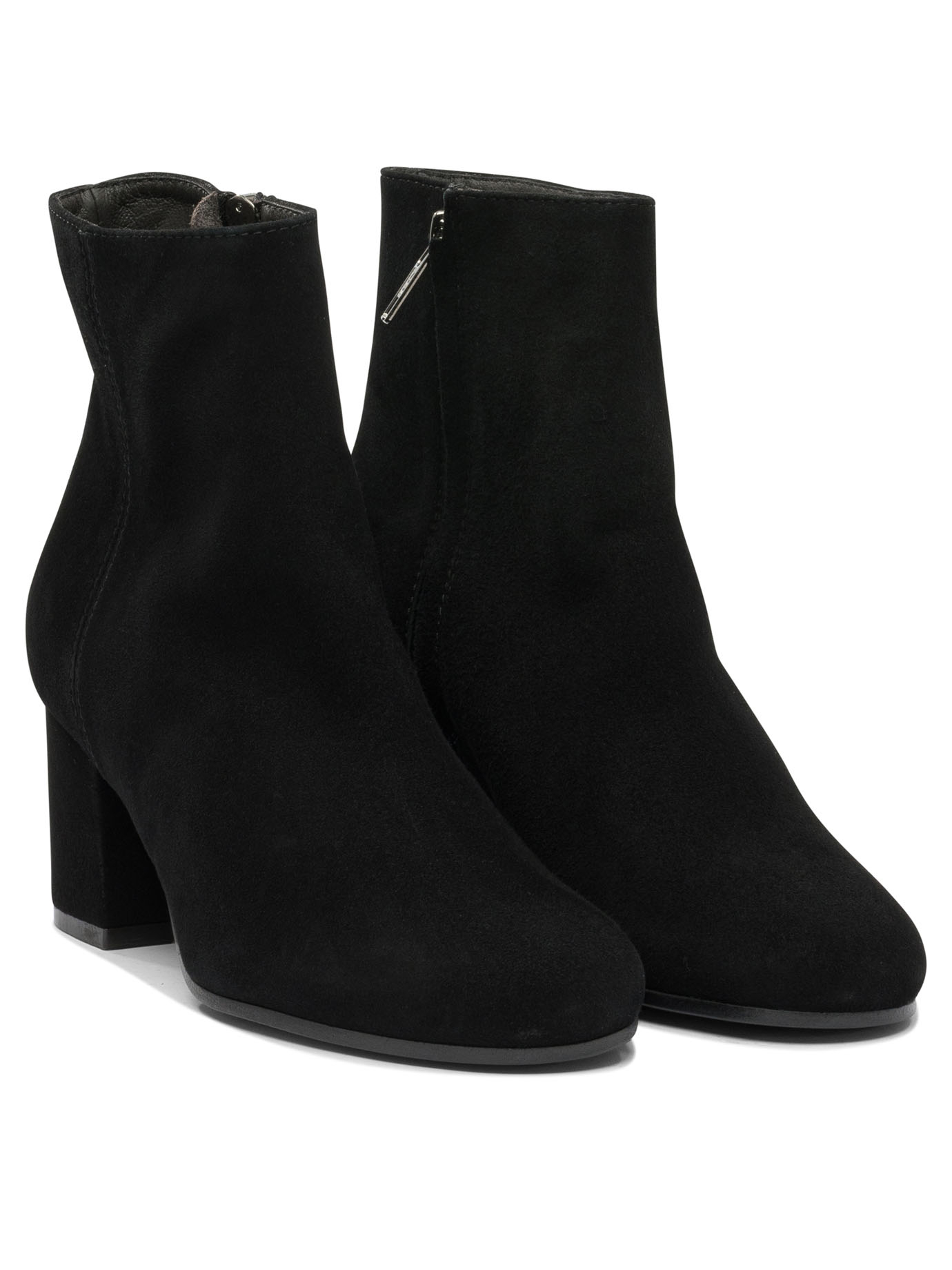 [VIA ROMA 15] Ankle Boots FW26 2309CAMOSCIONERO